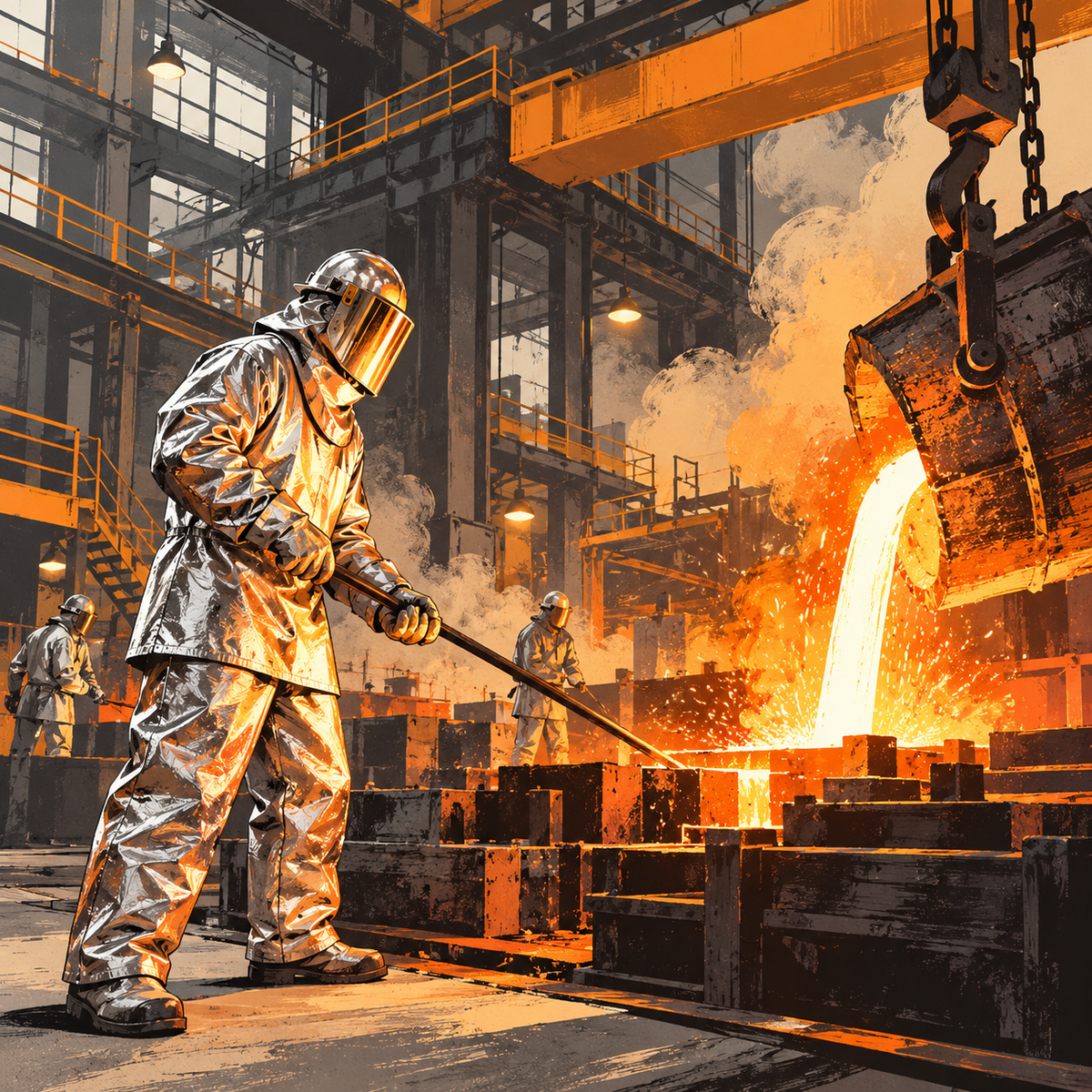 Aluminized Heat-Resistant Clothing: How It Protects Workers in Foundries and High-Temperature Industries