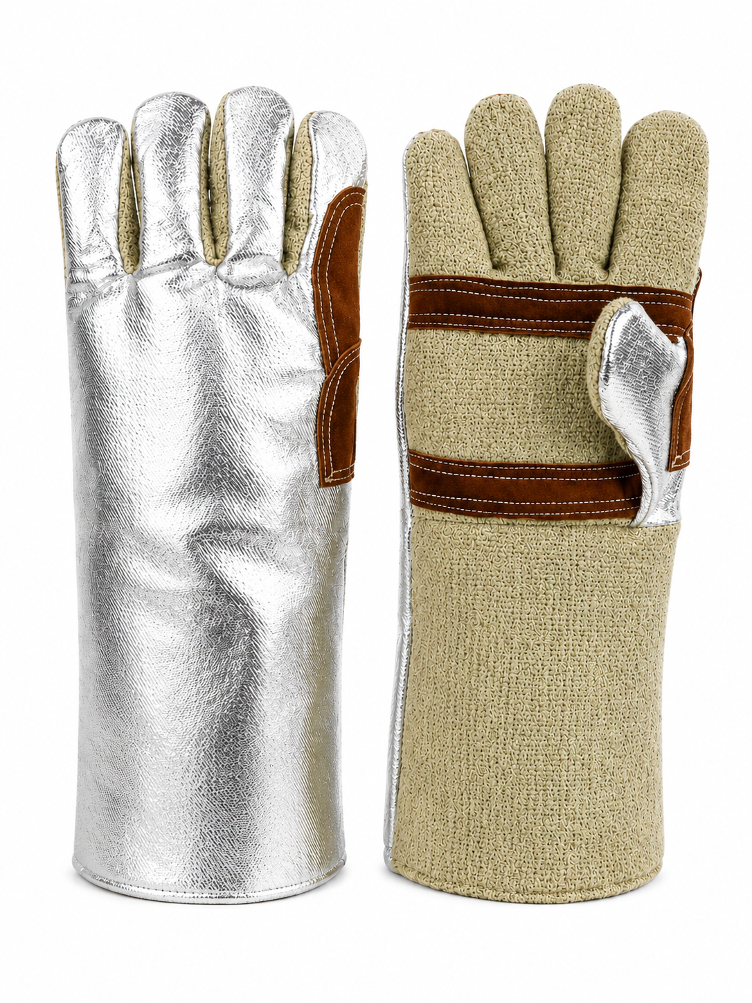 THERMELTA™ Aluminized Heat Resistant Foundry Gloves