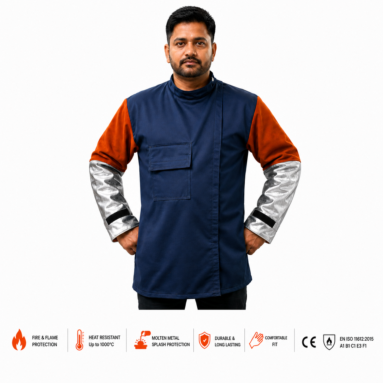 THERMELTA™ FR WELD (R) — Heat & Flame Resistant Welding Jacket