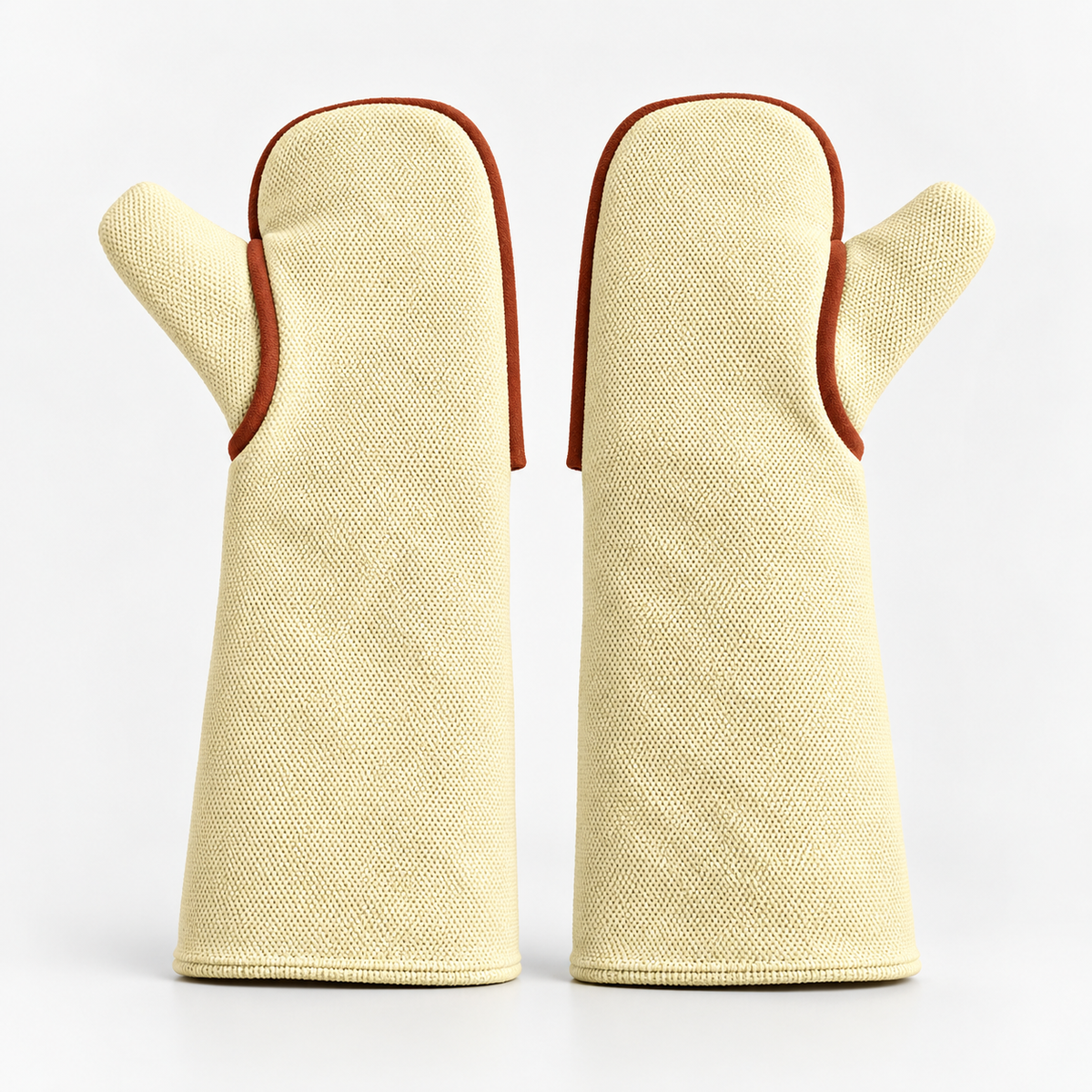 Heat Resistant Cotton Mittens – Extended Cuff Foundry & Industrial Heat Protection Gloves
